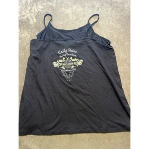 Harley-Davidson Rally Point Columbus GA Cutout Cami Tank Top Black‎ LG